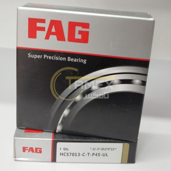 بلبرینگ اسپیندل CNC برند FAG مدل HCS7013-C-T-P4S-UL