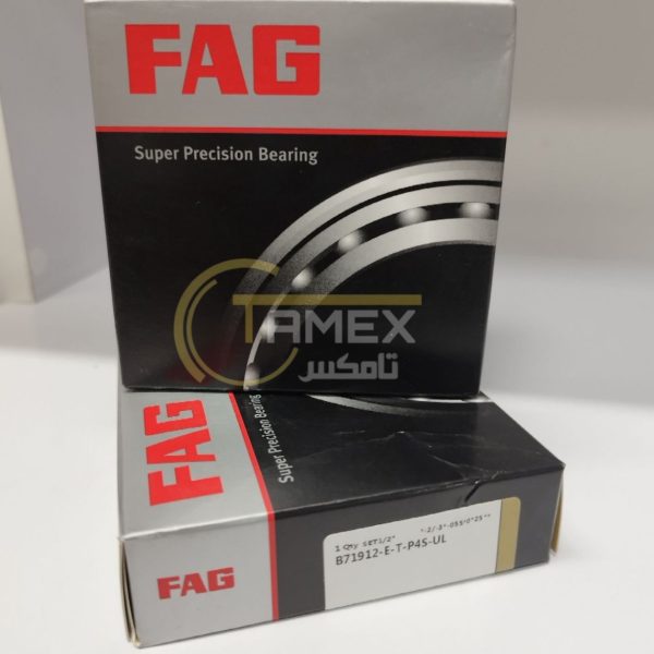 بلبرینگ اسپیندل CNC برند FAG مدل B71912-C-T-P4S-UL