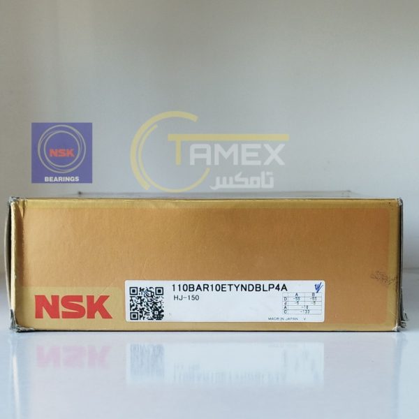 بلبرینگ اسپیندل CNC مدل 110BAR10ETYNDBLP4A برند NSK ژاپن|مشخصات