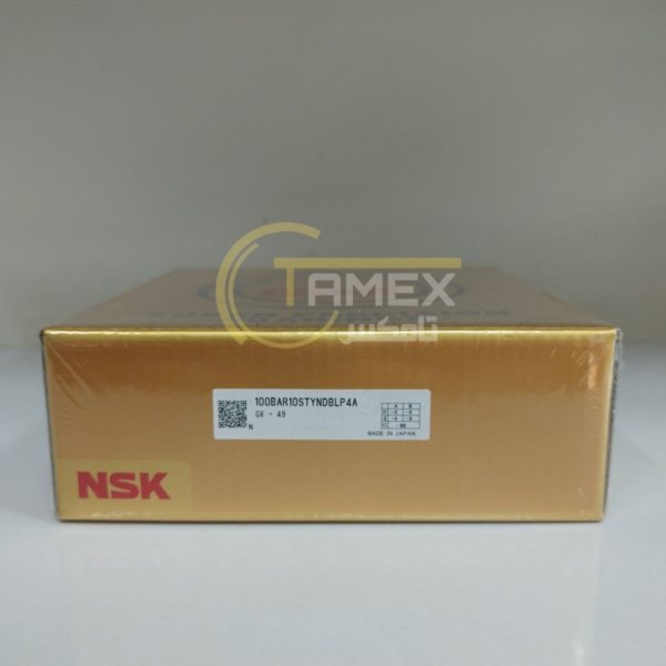 بلبرینگ اسپیندل CNC برند NSK مدل 100BAR10STYNDBLP4A| قیمت