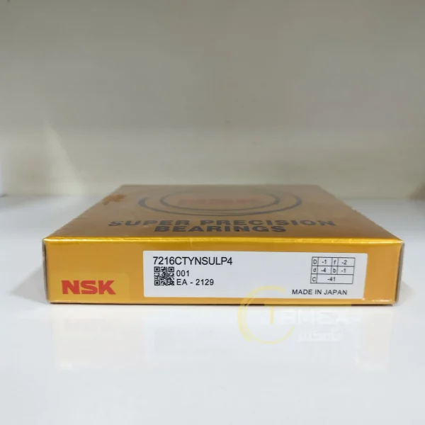 بلبرینگ اسپیندل CNC برند NSK مدل 7216CTYNSULP4 | قیمت و مشخصات